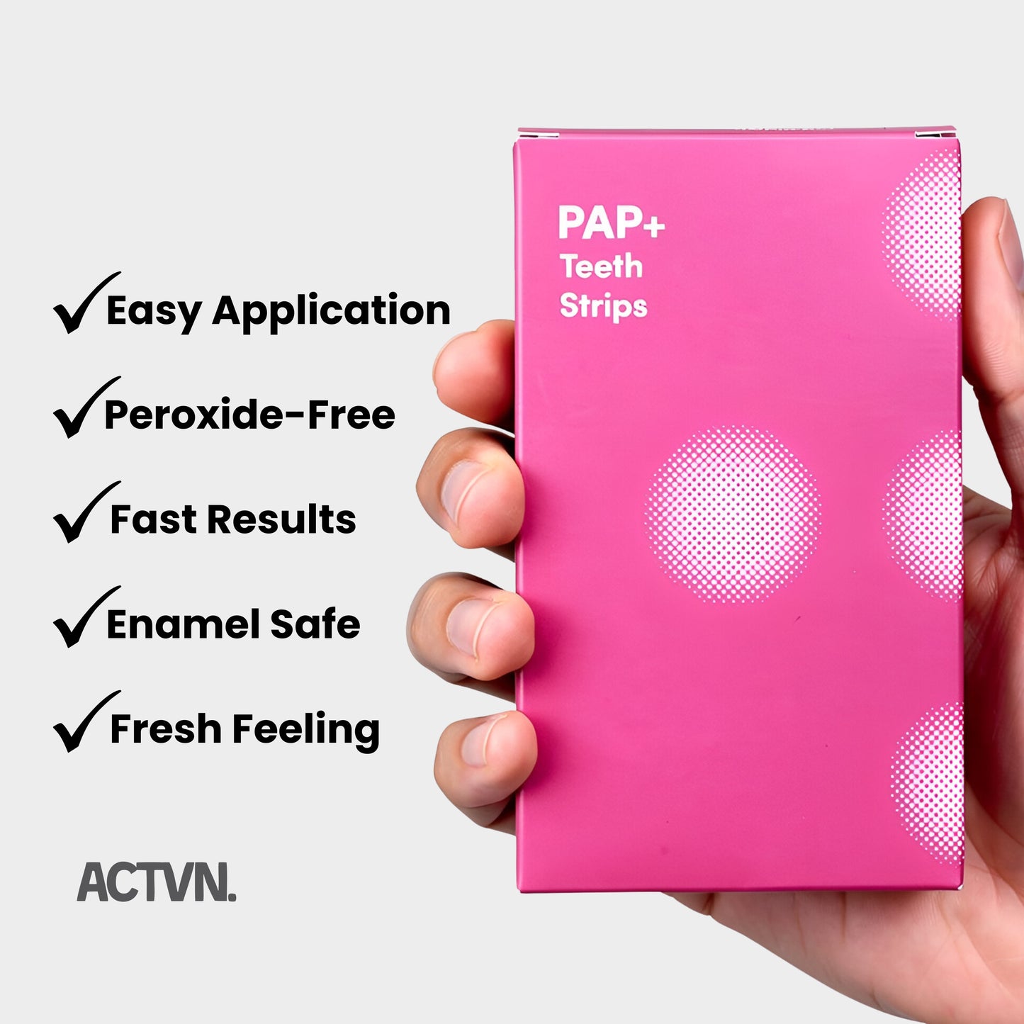 ACTVN - PAP+ Whitening Teeth Strips